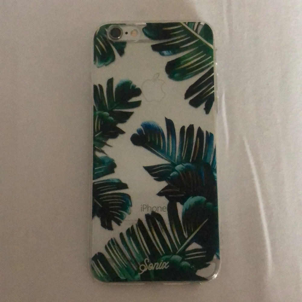 iPhone 6/6s Transparent Leaf Case